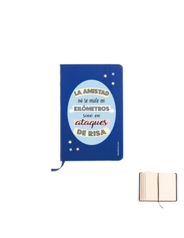 LIBRETA A6 - LA AMISTAD NO SE MIDE EN KM SINO EN ATAQUES DE RISA product_id