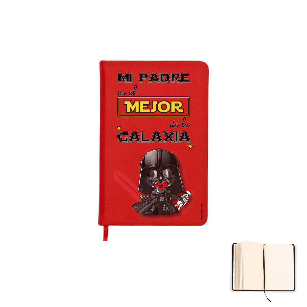 LIBRETA A6 - MI PADRE ES EL MEJOR DE LA GALAXIA product_id