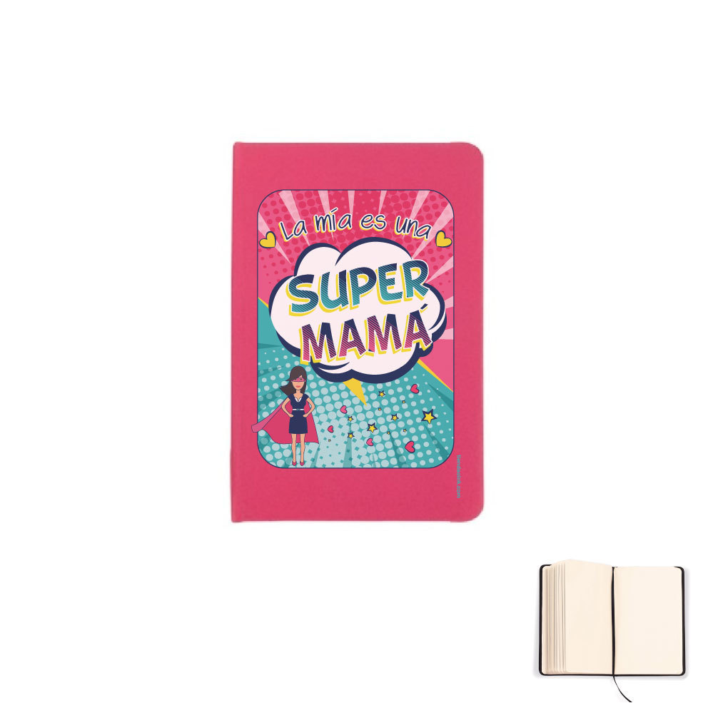 LIBRETA A6 - LA MÍA ES UNA SUPER MAMÁ product_id