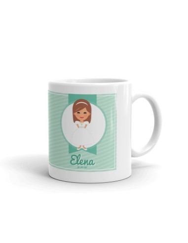 TAZA COMUNIÓN VERDE NIÑA PERSONALIZADA product_id