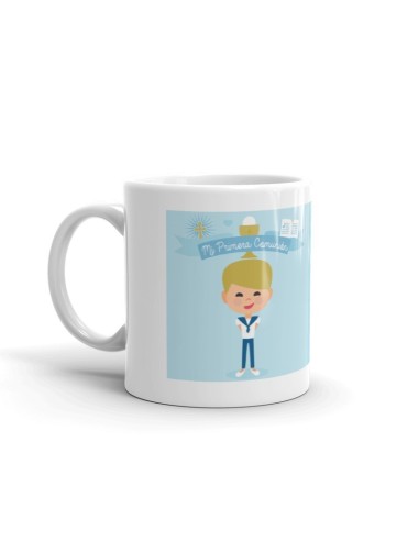 TAZA COMUNIÓN AZUL NIÑO CON FOTO PERSONALIZADA product_id