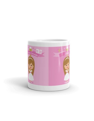 TAZA COMUNIÓN ROSA NIÑA PERSONALIZADA product_id
