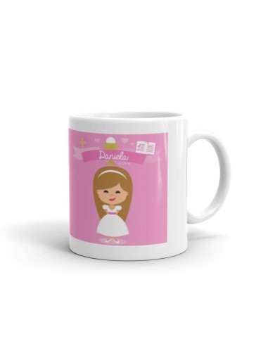 TAZA COMUNIÓN ROSA NIÑA PERSONALIZADA product_id