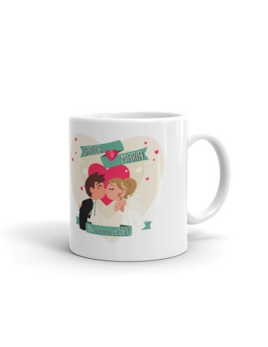 TAZA BODA PERSONALIZADA NOVIOS BESO product_id