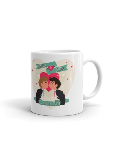 TAZA BODA PERSONALIZADA NOVIOS BESO product_id
