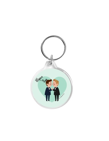 LLAVERO BODA NOVIOS MIRÁNDOSE PERSONALIZADO product_id