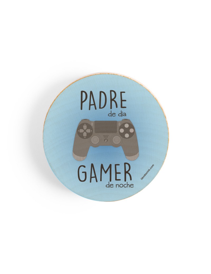 ABRIDOR MADERA CON IMÁN PADRE GAMER product_id