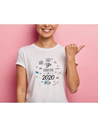 CAMISETA MUJER YO SOBREVIVÍ AL 2020 product_id