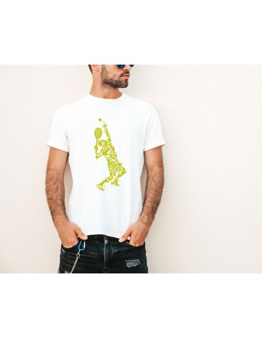 CAMISETA HOMBRE TENNIS BLANCA product_id
