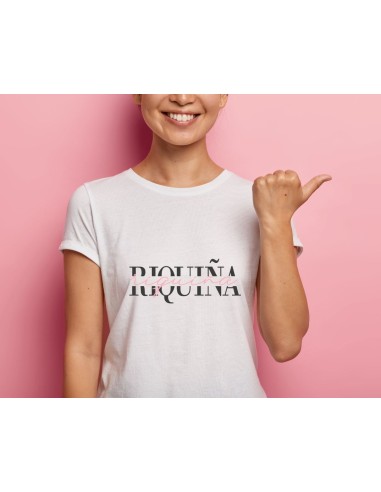 CAMISETA MUJER RIQUIÑA BLANCA product_id