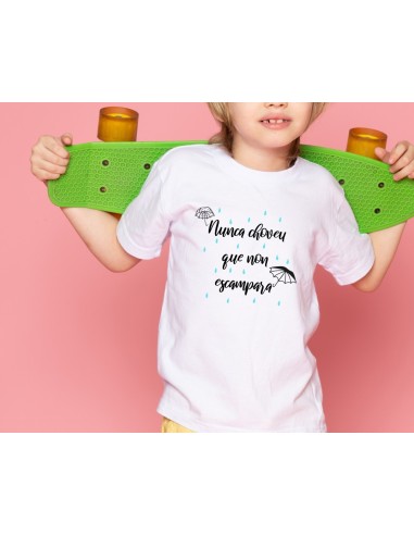 CAMISETA NIÑO/A NUNCA CHOVEU BLANCA product_id