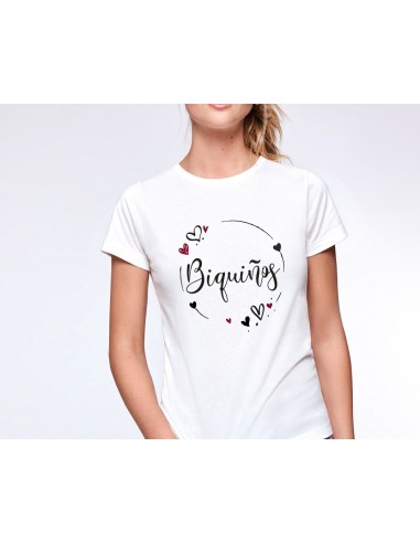 CAMISETA MUJER BIQUIÑOS BLANCA product_id