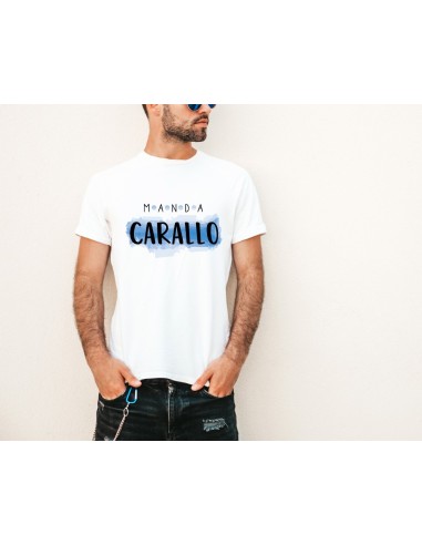 CAMISETA HOMBRE MANDA CARALLO BLANCA product_id