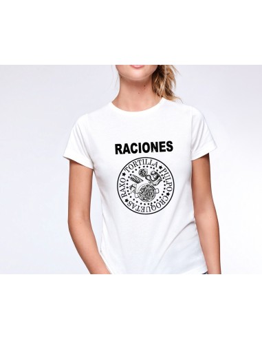 CAMISETA MUJER RACIONES BLANCA product_id
