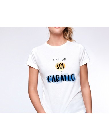 CAMISETA MUJER FAI UN SOL DE CARALLO BLANCA product_id