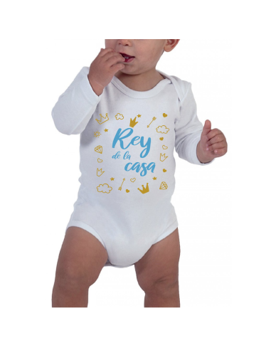BODY BEBÉ REY DE LA CASA MANGA LARGA product_id