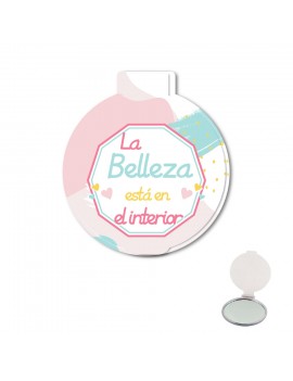 ESPEJO DE BOLSO - LA BELLEZA ESTÁ EN EL INTERIOR product_id