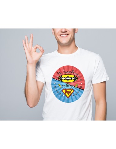 CAMISETA HOMBRE MI SUPERHÉROE FAVORITO SE LLAMA PAPÁ product_id
