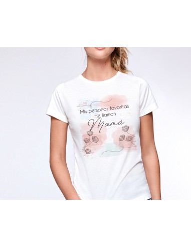 CAMISETA MUJER MIS PERSONAS FAVORITAS ME LLAMAN MAMÁ product_id