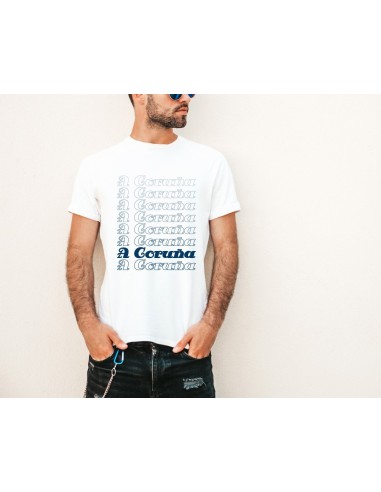 CAMISETA HOMBRE A CORUÑA AZUL product_id