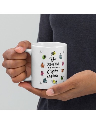 TAZA BODA PERSONALIZADA YO SOBREVIVÍ product_id