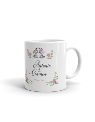 TAZA BODA CONEJITOS PERSONALIZADA product_id