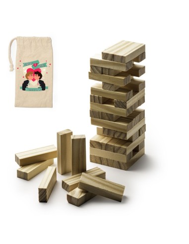 JUEGO TORRE MADERA BODA BESO PERSONALIZADO product_id