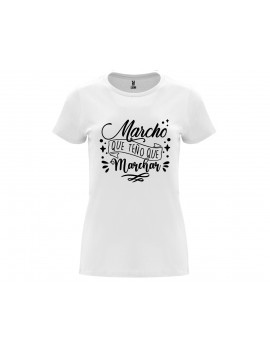 CAMISETA MUJER MARCHO QUE TEÑO QUE MARCHAR product_id