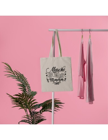 BOLSA ALGODÓN MARCHO QUE TEÑO QUE MARCHAR product_id