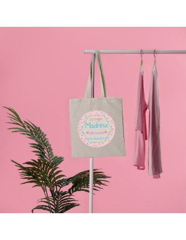 BOLSA ALGODÓN LA MEJOR MADRINA ME HA TOCADO A MI product_id