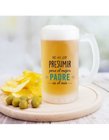 JARRA CERVEZA NO ES POR PRESUMIR PERO EL MEJOR PADRE ES EL MÍO product_id