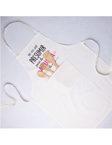 DELANTAL NO ES POR PRESUMIR PERO LA MEJOR ABUELA ES LA MÍA product_id