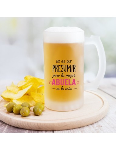 JARRA CERVEZA NO ES POR PRESUMIR PERO LA MEJOR ABUELA ES LA MÍA product_id