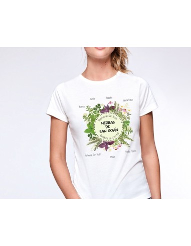 CAMISETA MUJER HERBAS DE SAN XOAN product_id