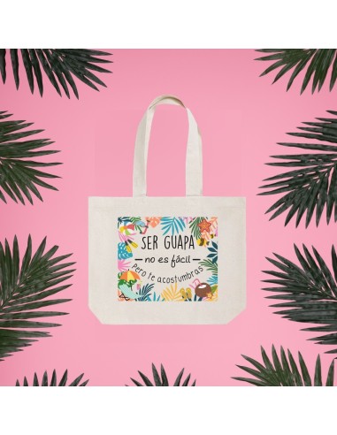 CAPAZO ALGODÓN SER GUAPA NO ES FÁCIL product_id